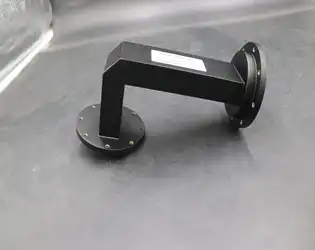 What are the design principles of waveguide miter bends?